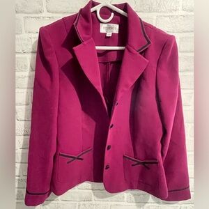 Studio 1 Pink Blazer Size 10